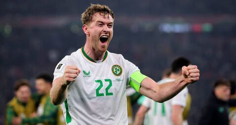 Collins and Travers named in Ireland squad for crucial fixtures