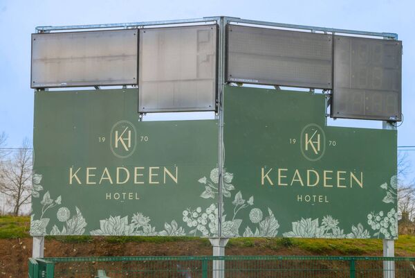 The Keadeen Hotel is the new scoreboard sponsors at Manguard Park