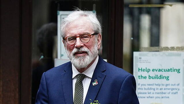 Civil case taken by IRA victims ‘verged on show trial’, Gerry Adams says