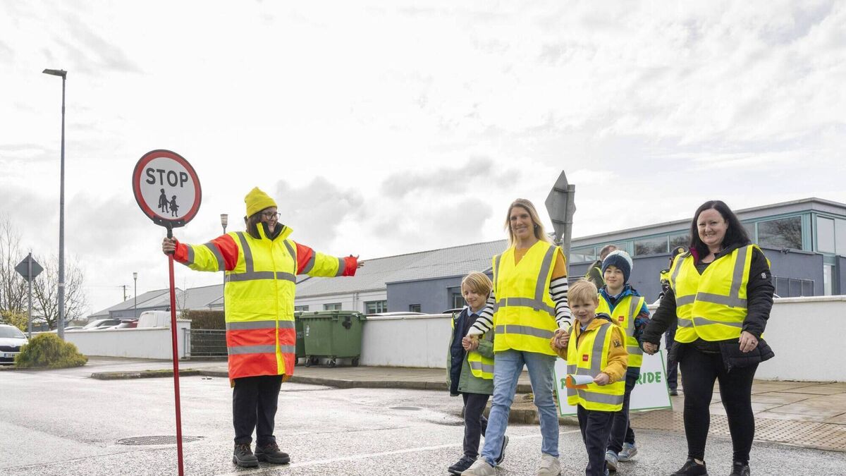 Park and Stride initiative helps decrease traffic near Kildare school