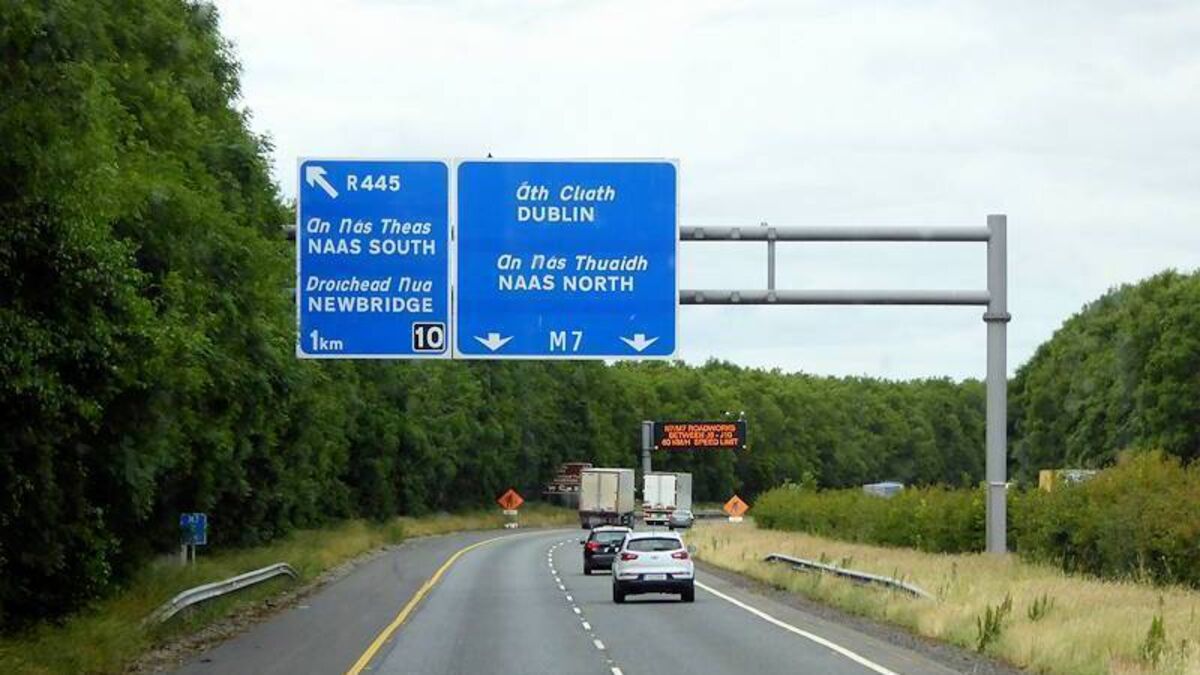Parts of M7/N7 in Kildare to be closed this week