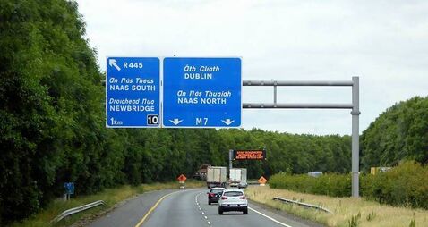 Parts of M7/N7 in Kildare to be closed this week