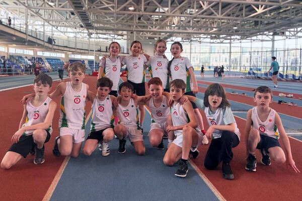 Athletes from St Coca's taking part in the North League Athletes from St Coca's taking part in the North League