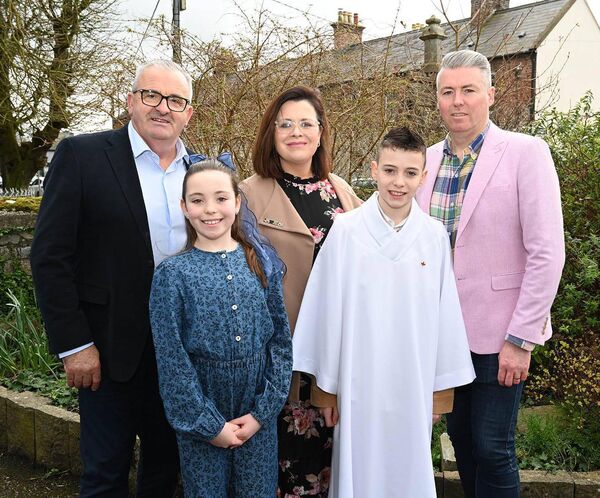 Hamish Dufy and family 