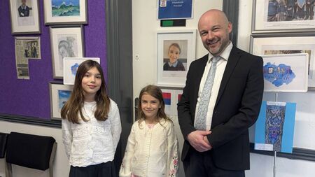 Kildare sisters become principal for the day