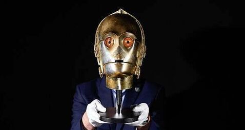 Movie prop from a galaxy far far away sells for more than a million dollars