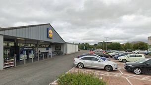 <p>Lidl's existing store in Newbridge</p>