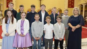 <p>Churchtown NS confirmation class Photos: Aisling Hyland</p>
