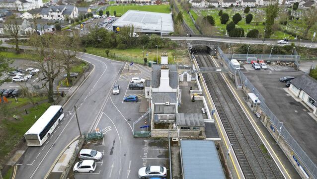 <p>Athy Train Station 	Photo: Aisling Hyland</p>