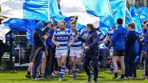 <p>The pageantry of the Towns Cup in full effect at The Showgrounds, with captain Craig Miller leading Athy onto the field. Photos: James Lawlor.</p> <p>The pageantry of the Towns Cup in full effect at The Showgrounds, with captain Craig Miller leading Athy onto the field. Photos: James Lawlor.</p>