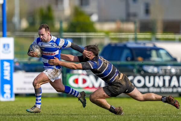 Josh Miller kicked 16 points in Athy's Towns Cup victory - 13 off the tee as well as a sumptuous drop goal that nudged his side in front with just five minutes left.