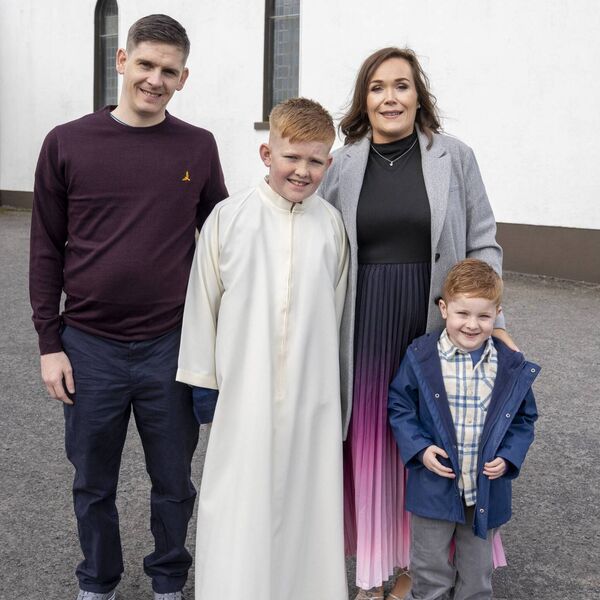 Jake Collins and family