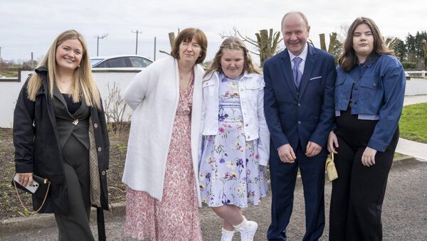 Lilly Kelly and family