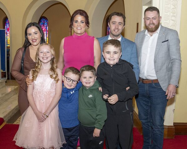 Caoimhe Walton and family