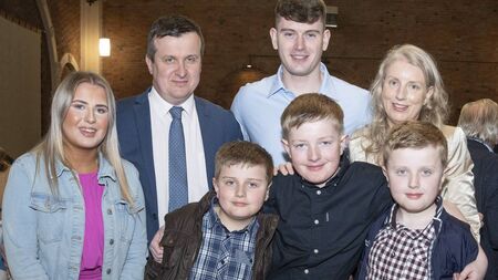 Confirmation day for Scoil Padraig in Athy 