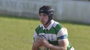 <p>Naas's Dylan O'Keeffe in action. Photo: Martin Rowe.</p>