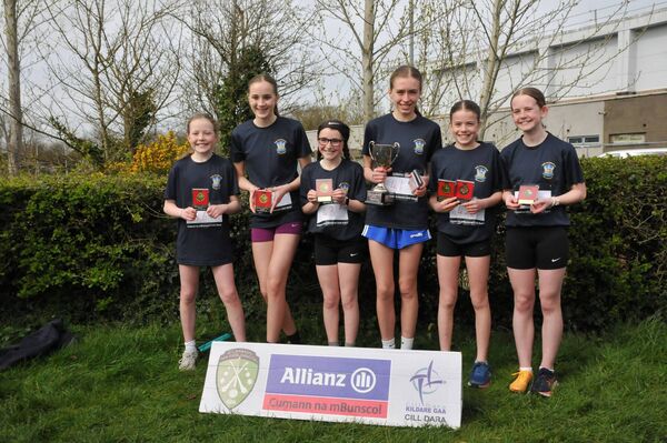 Mercy Convent Naas wins the Cumann na mBunscoil Large Schools Girls Race. Mercy Convent Naas wins the Cumann na mBunscoil Large Schools Girls Race.