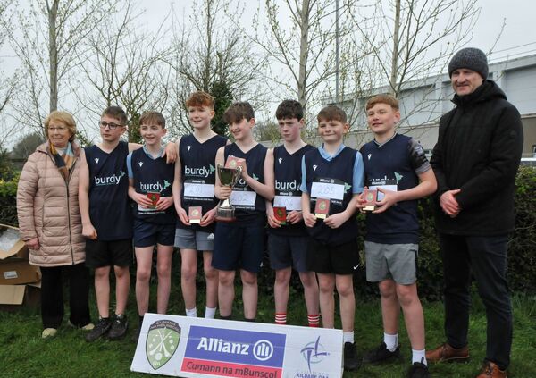Tiermohan N.S win the Cumann na mBunscoil Cross Country Small Schools Race. Tiermohan N.S win the Cumann na mBunscoil Cross Country Small Schools Race.