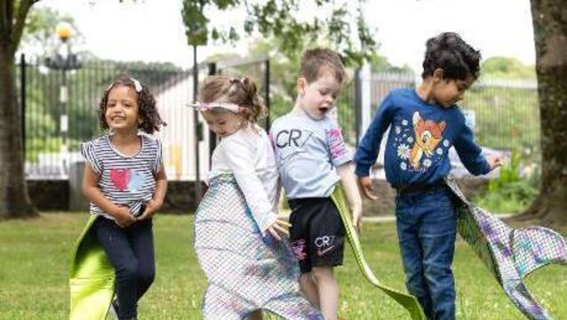 <p>Children enjoying the facilities at Sensational Kids</p>