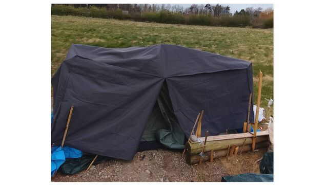 'If I didn’t have bad luck, I’d have no luck at all': Kildare man living in tent