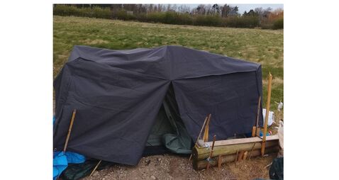 'If I didn’t have bad luck, I’d have no luck at all': Kildare man living in tent