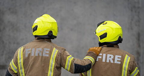 More than 100 firefighters tackle Omagh industrial fire as casualty airlifted