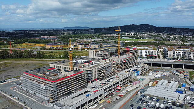 Up to 2,000 new homes are planned for Cherrywood in South Dublin