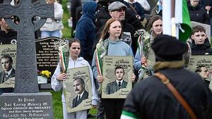 Republicans hold annual Easter parade in Derry
