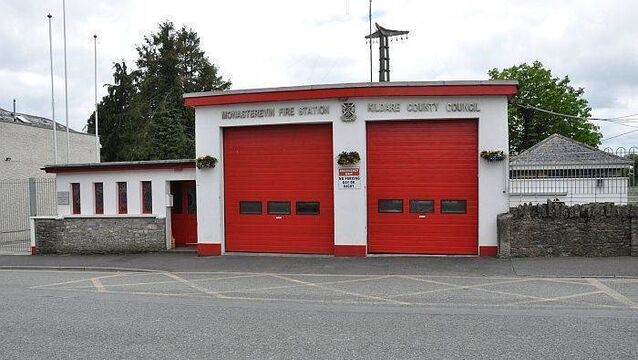 <p>The old fire station in Monasterevin.</p>