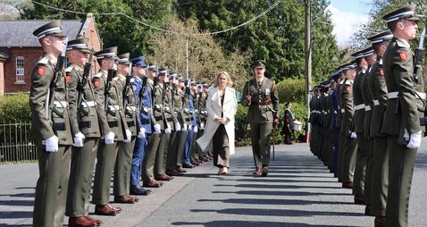 Over 50 officers commissioned at the Curragh