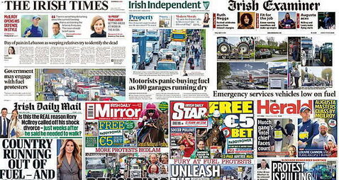What the papers say: Friday's front pages