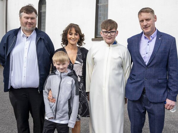 Alex Fleming and family 