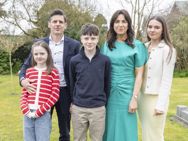 Sam Leigh and family