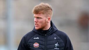 <p>Shane Farrell made his return for Kilcock this evening Photo: ©INPHO/James Crombie</p>