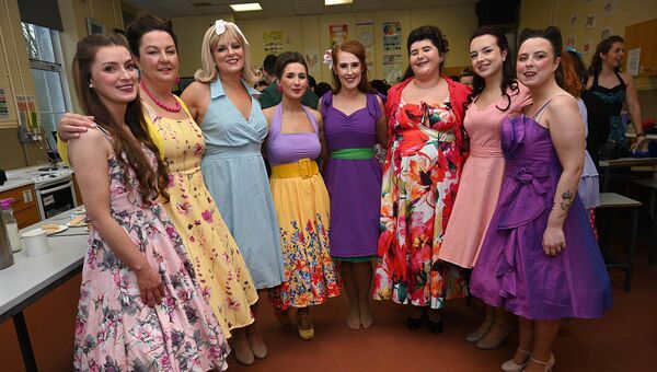 Mairead Keogh, Lisa Cunningham, Lisa Meade, Tara Naughton, Aisling Kavanagh, Eleanor McCaffrey, Olivia Lambert and Sarah Doyle 