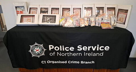 Cocaine worth €1.6m found during house search in Co Down