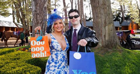 Kildare student wins best dressed award at Leopardstown's Student Race Day