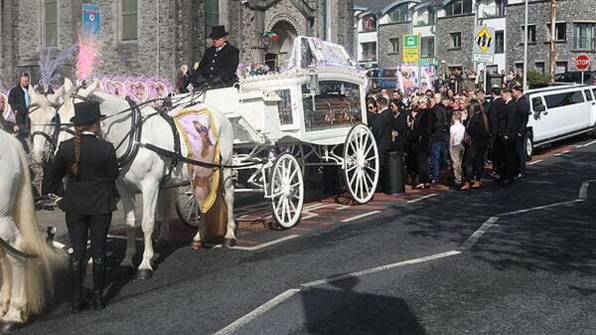 'Our sleeping beauty': Scarlett Faulkner’s family tell funeral mass 'we will get justice'