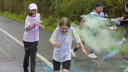 Youth group shines at Kildare colour run