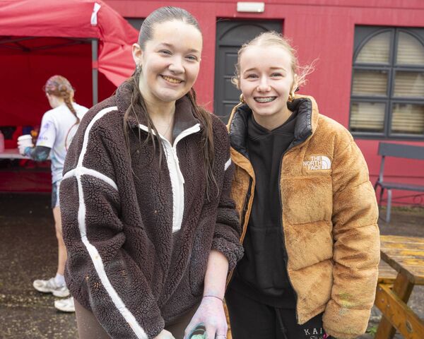Event Organisers Niamh Allen and Casey Moore who are completing module 3 Foróige Leaderships for life in Galway University