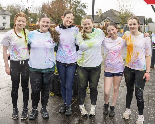 Emma Harbourne, Roisin Quinn, Caoimhe Doody, Béibhinn Quinn, Saoirse O'Neill and Grace Dempsey