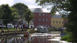 <p>The riverside in Bagenalstown</p>