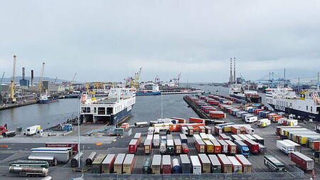 Clean-up operation ongoing after oil spill at Dublin Port
