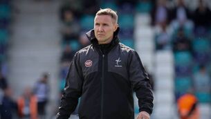 <p>Kildare boss Brian Flanagan. Photo: INPHO/Lorraine O'Sullivan.</p>