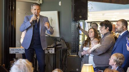 Daniel and Majella O’Donnell launch collection at Newbridge Silverware