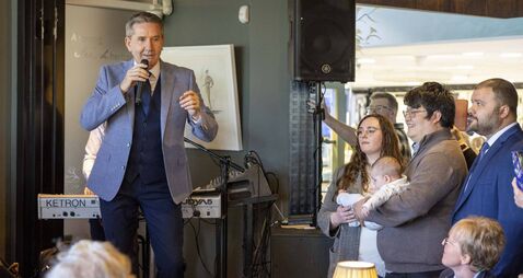 Daniel and Majella O’Donnell launch collection at Newbridge Silverware 