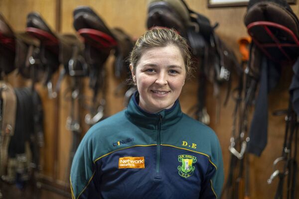 Aoife Dempsey, Head Girl, Ted and Katie Walsh, Kill, County Kildare Photo: Patrick McCann/Racing Post 