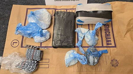 Man (30s) arrested in Limerick over seizure of cocaine worth €125k