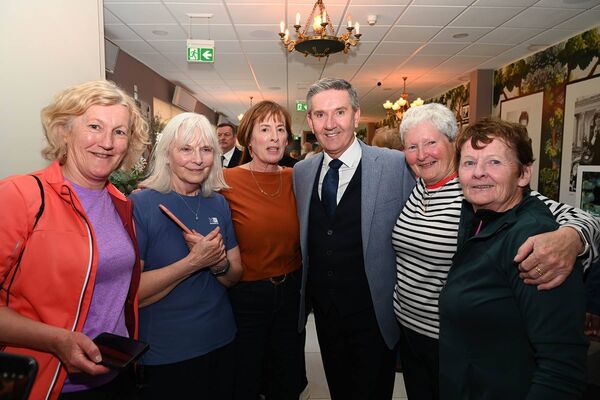 Daniel and some of his fans Photo: Jimmy Fullam