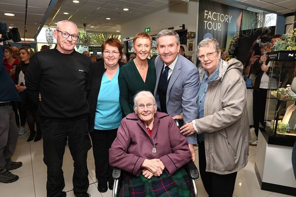 Daniel &amp; Majella O’Donnell with Sr Mary Kinlan and friends Photos Jimmy Fullam 